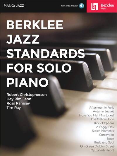 BERKLEE JAZZ STANDARDS FOR SOLO PIANO - RECUEIL + ENREGISTREMENT(S) EN LIGNE - MIXED SONGBOOK - Image 3
