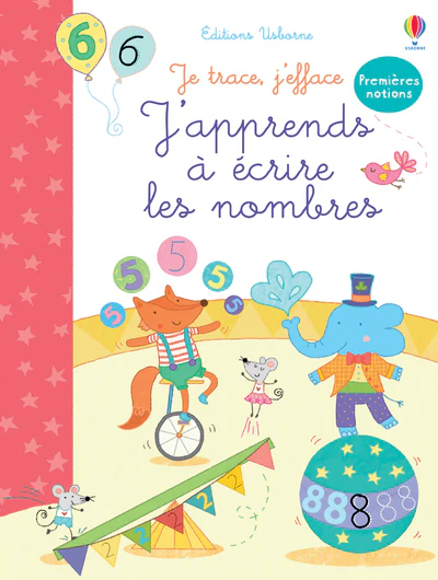 Je trace, j'efface - J'apprends à écrire les nombres - Premières notions - Image 2