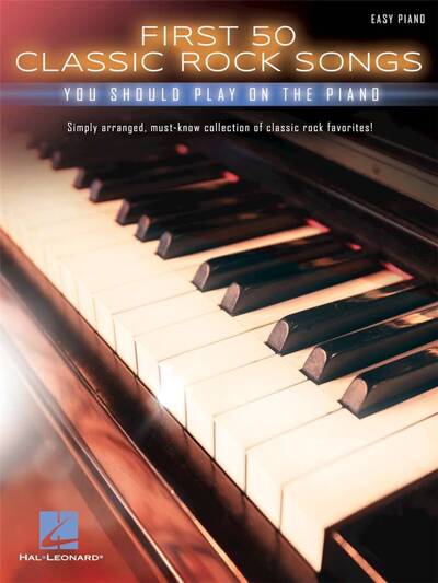 FIRST 50 CLASSIC ROCK SONGS YOU SHOULD PLAY ON PIANO - EASY PIANO - Image 4
