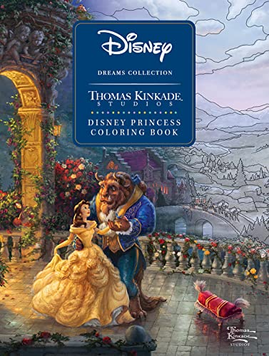 Disney Dreams Collection Thomas Kinkade Studios Disney Princess Coloring Book - Image 5