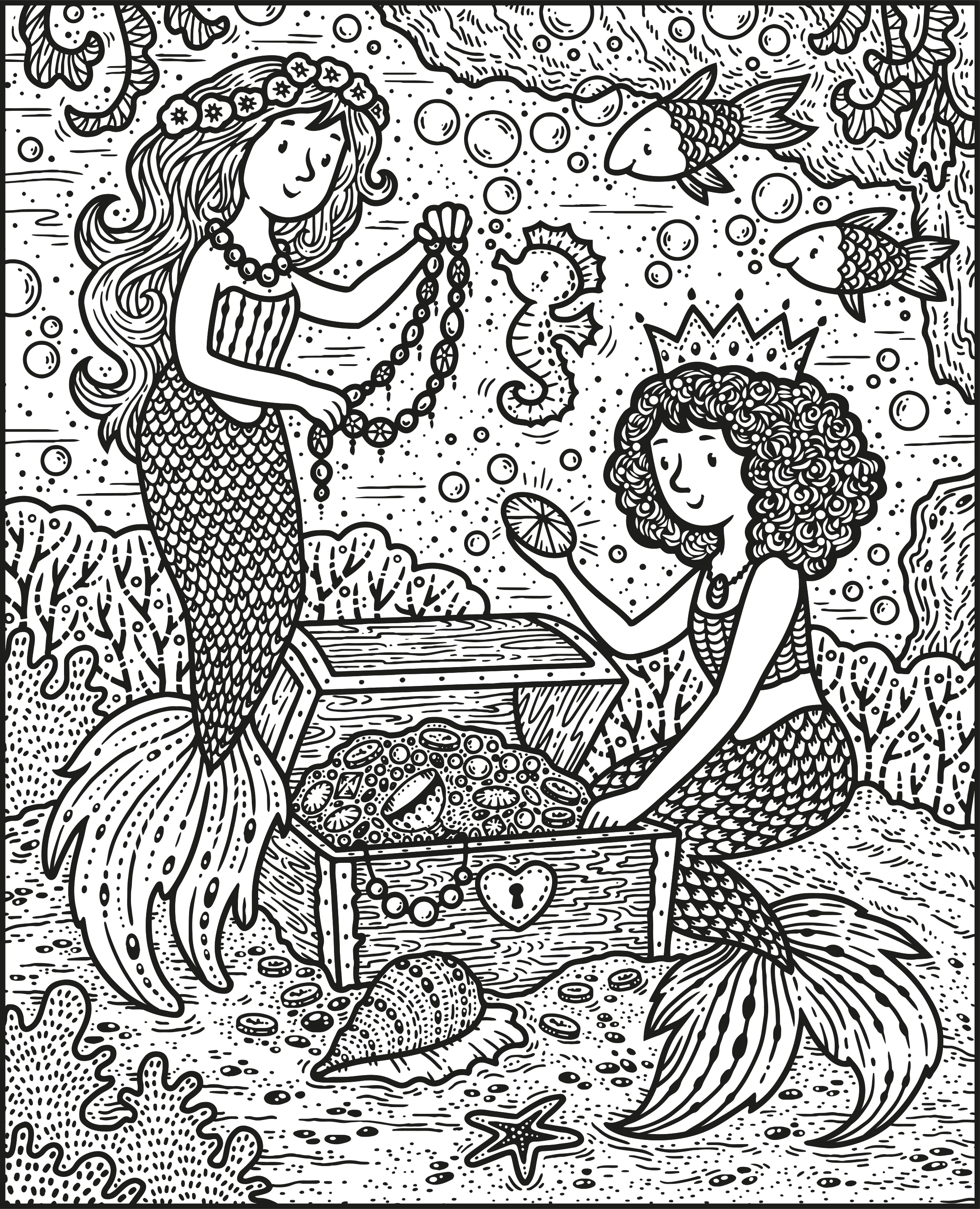 Les sirènes - La peinture magique - Dès 5 ans - Image 20