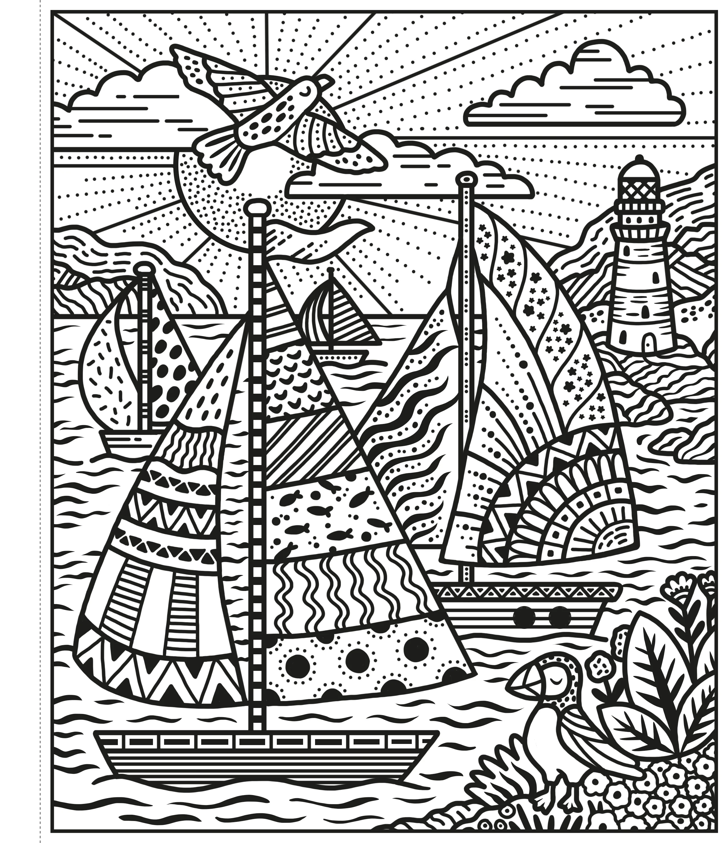 À la mer - La peinture magique - Dès 5 ans - Image 15