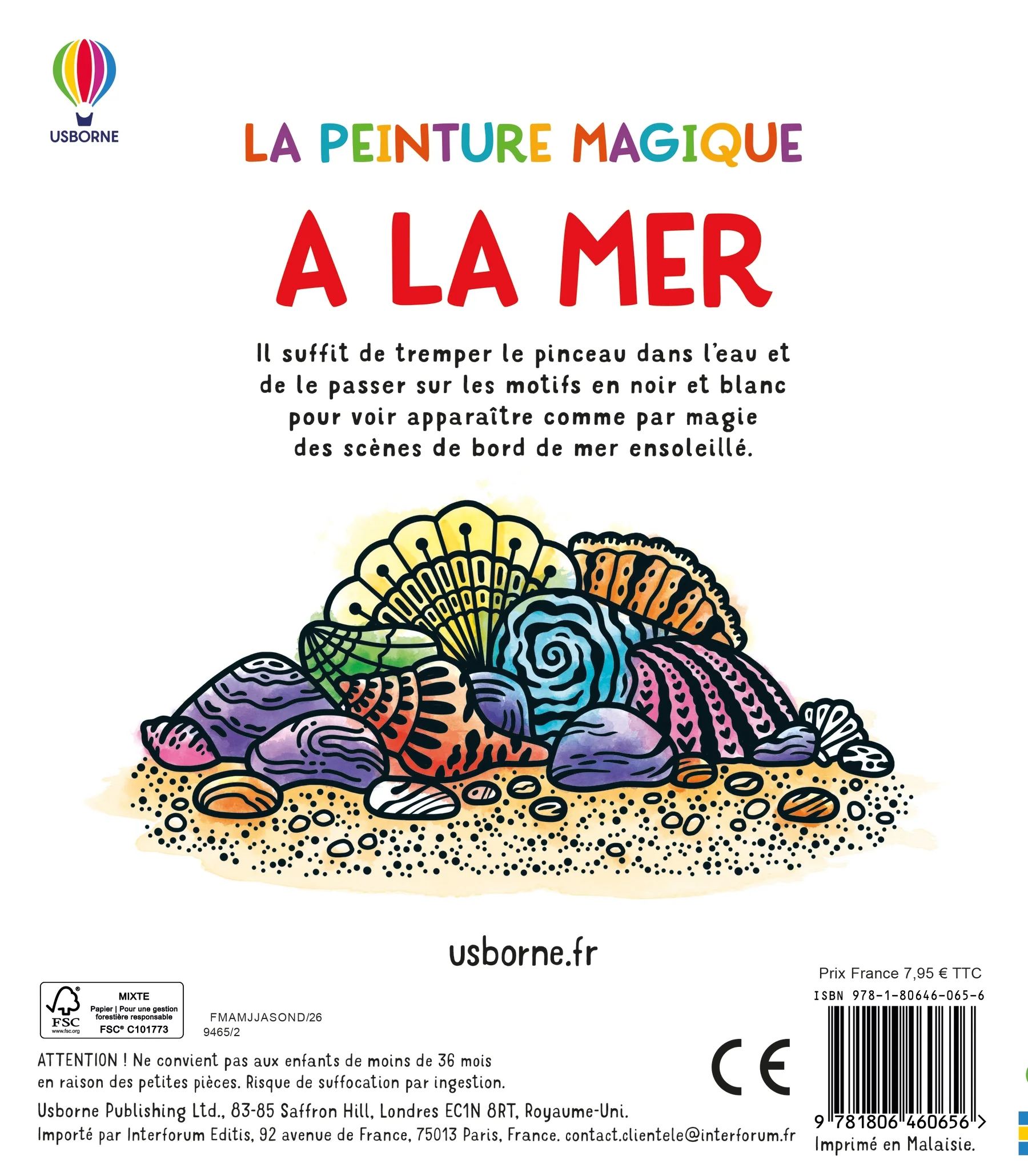 À la mer - La peinture magique - Dès 5 ans - Image 30