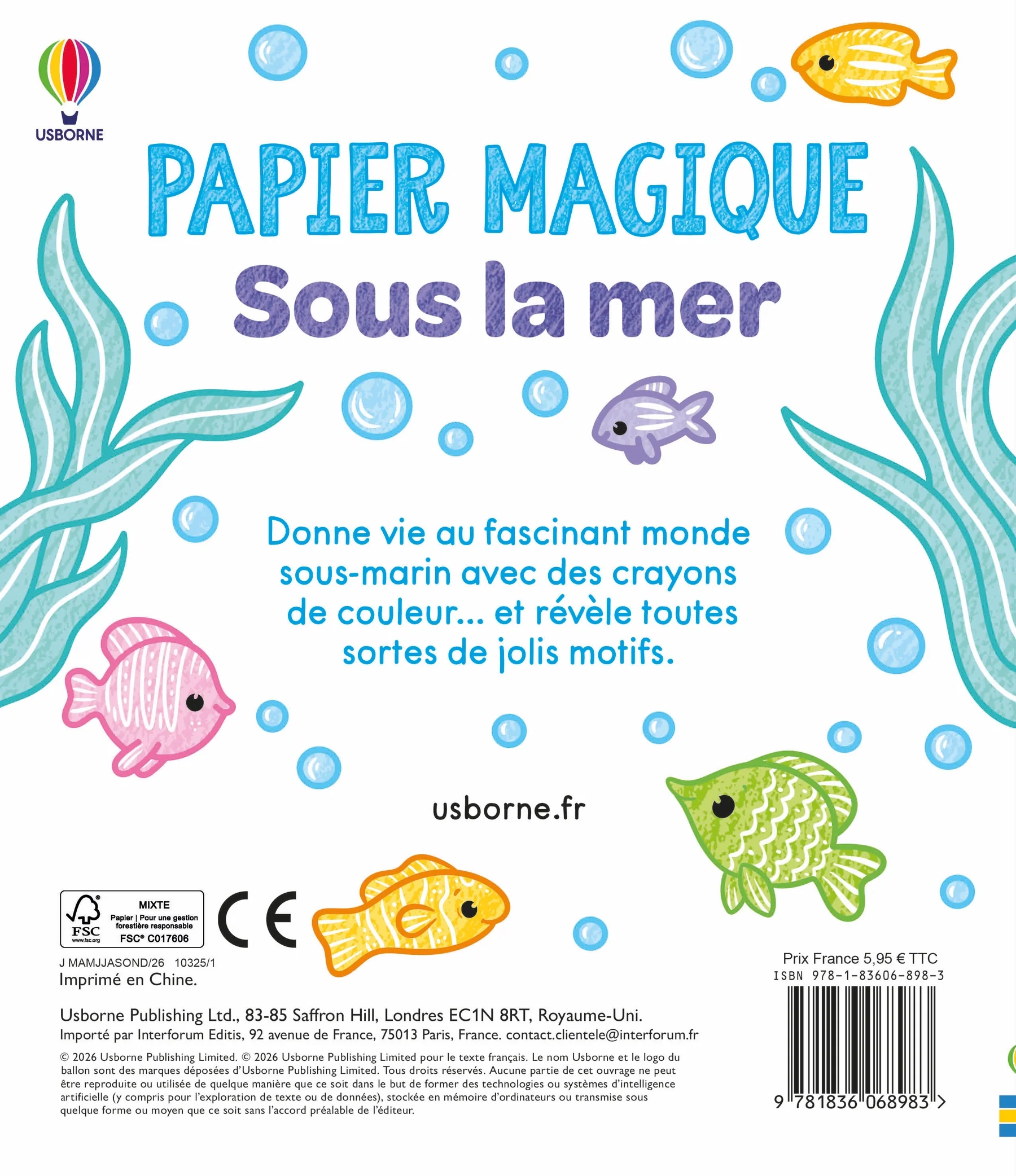 Sous la mer - Papier magique - Dès 3 ans - Image 8