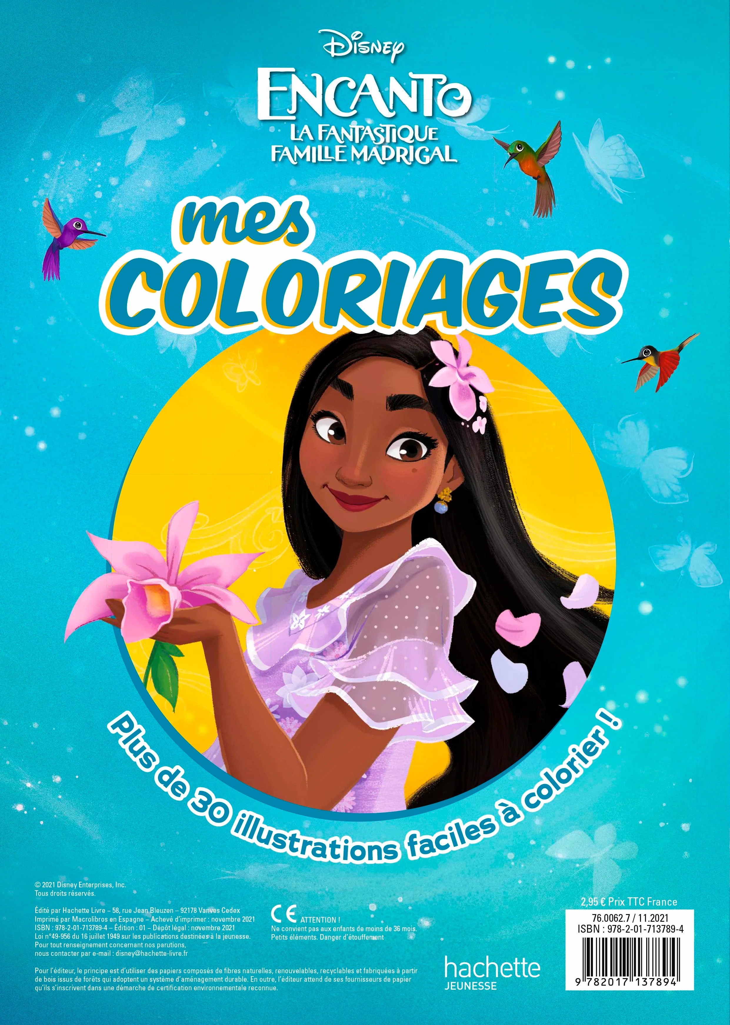ENCANTO, LA FANTASTIQUE FAMILLE MADRIGAL - Mes Coloriages - Disney - Image 5