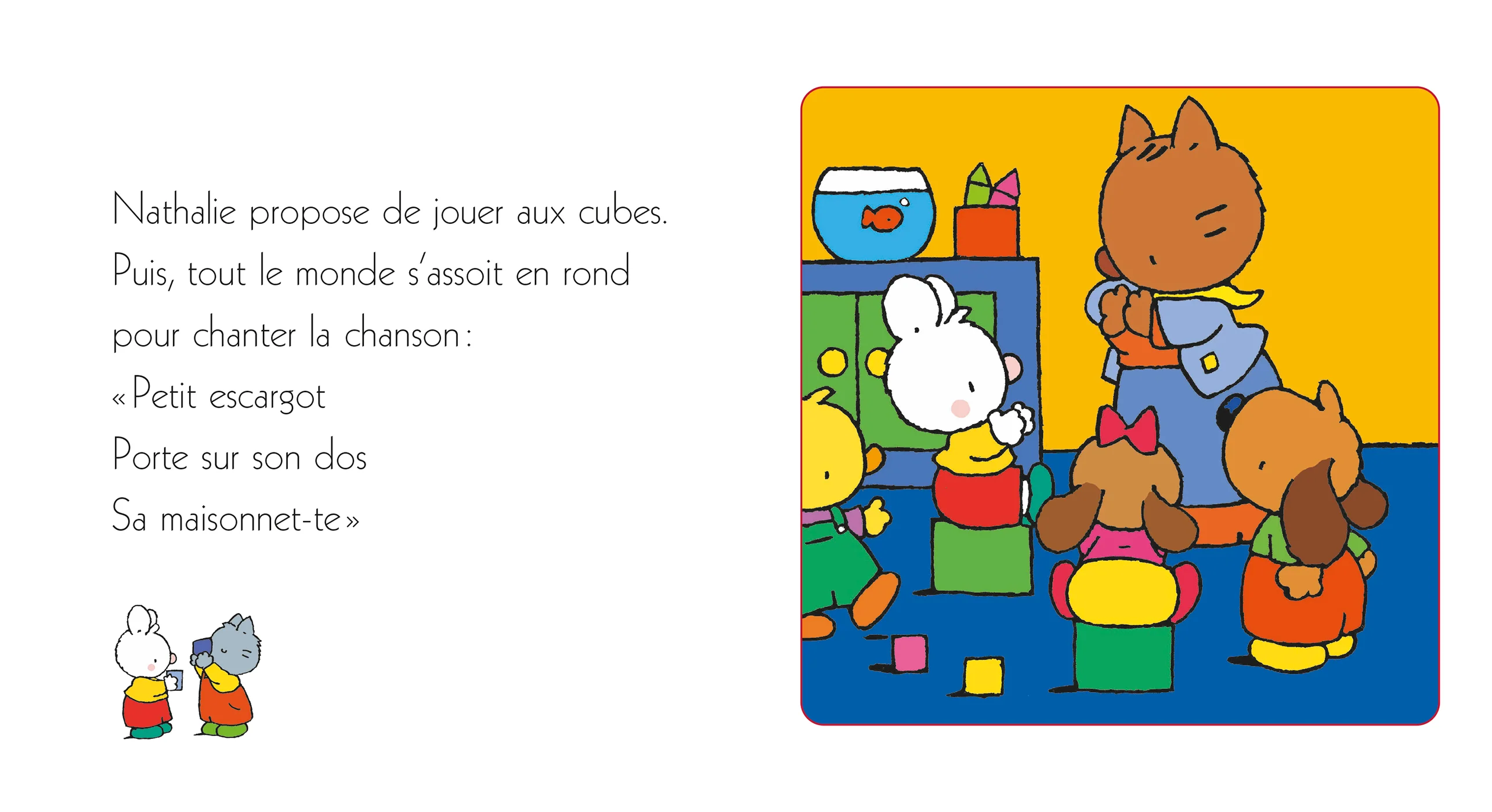 Petit Lapin Blanc Ă la maternelle - Image 8