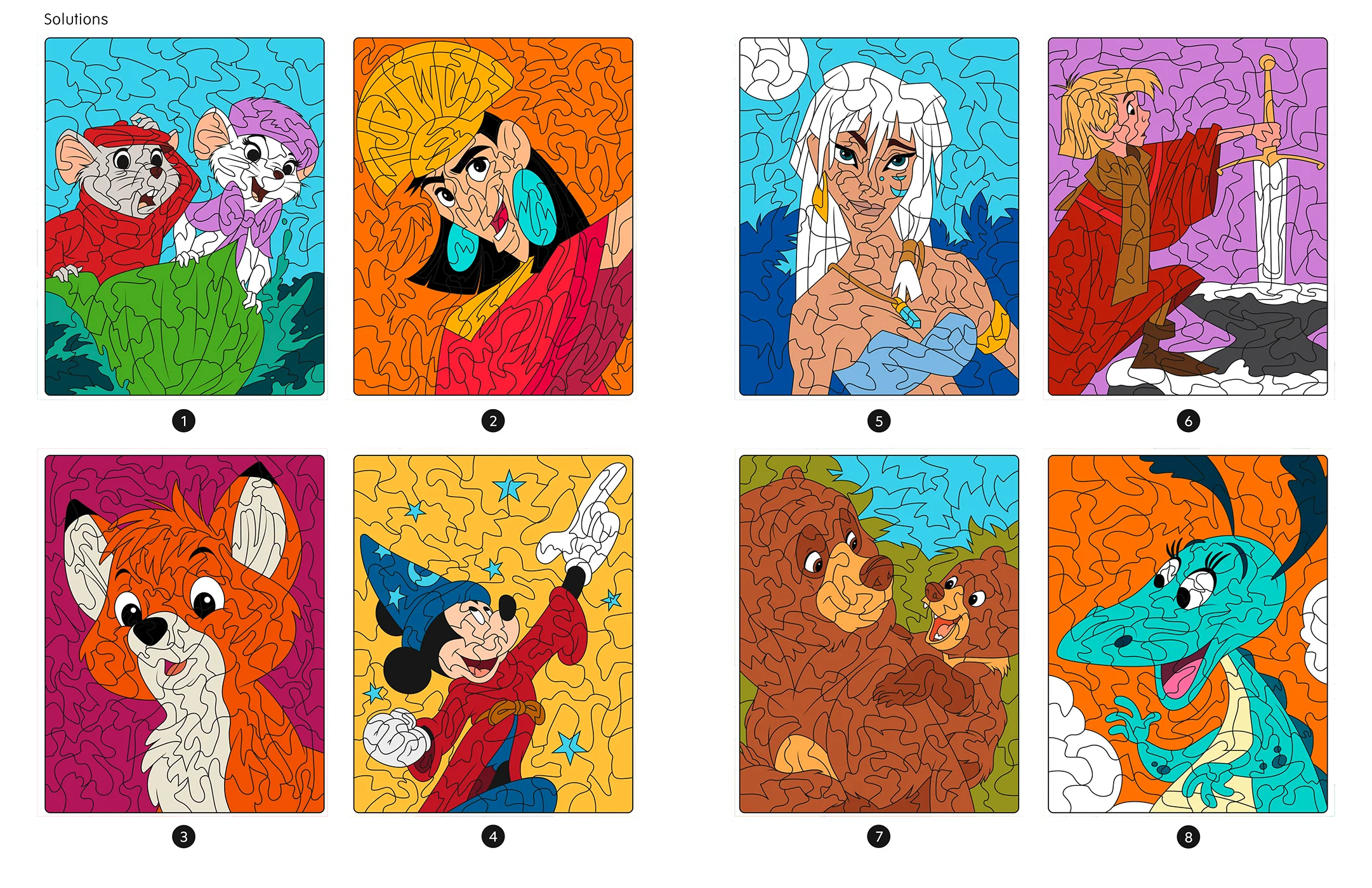 DISNEY - Coloriages Magiques Mystères (7+) - Les Grands classiques - Image 10
