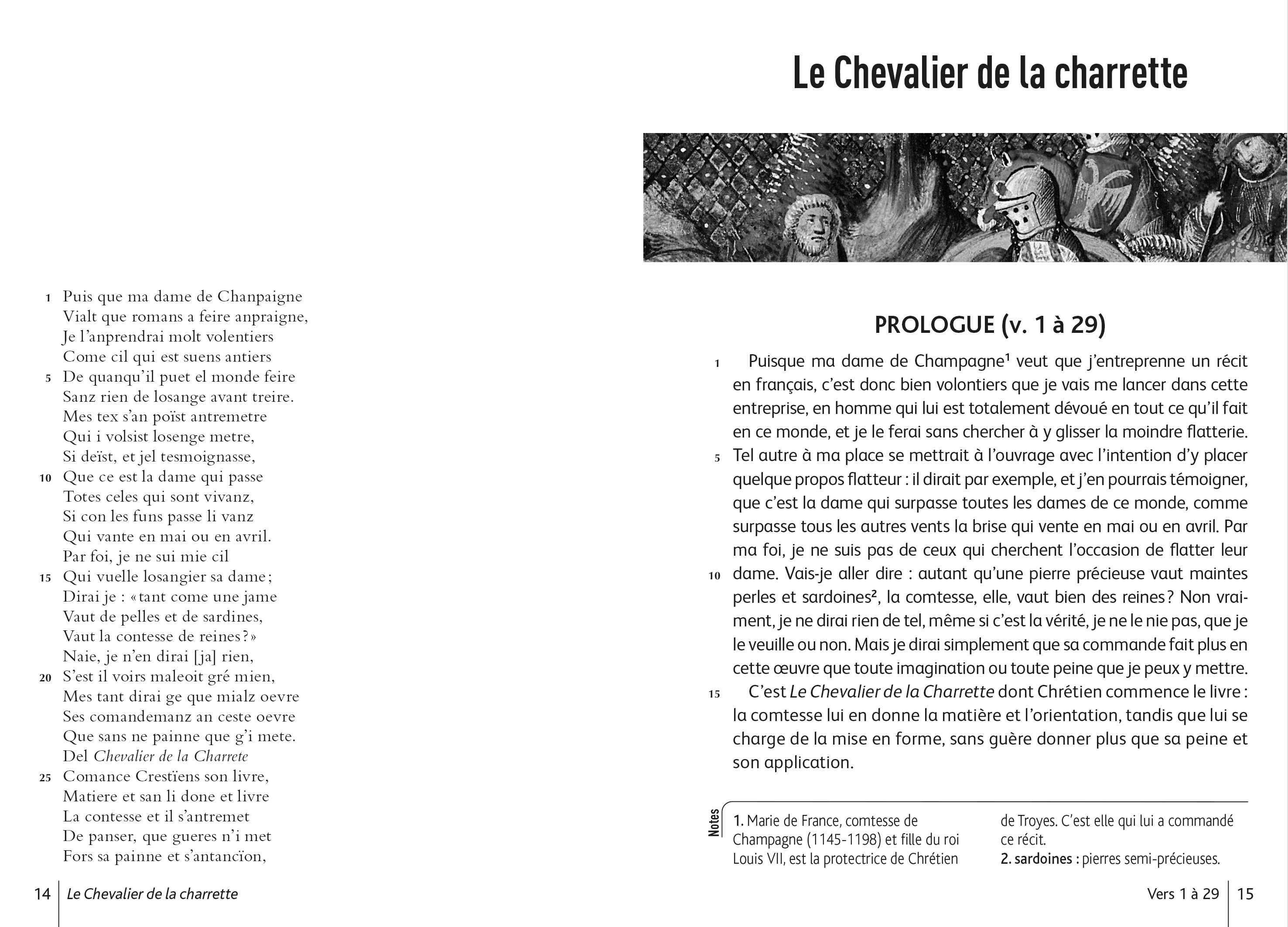 BiblioLycée - Le Chevalier de la Charrette, Chrétien de Troyes - BAC 2027 - Image 4