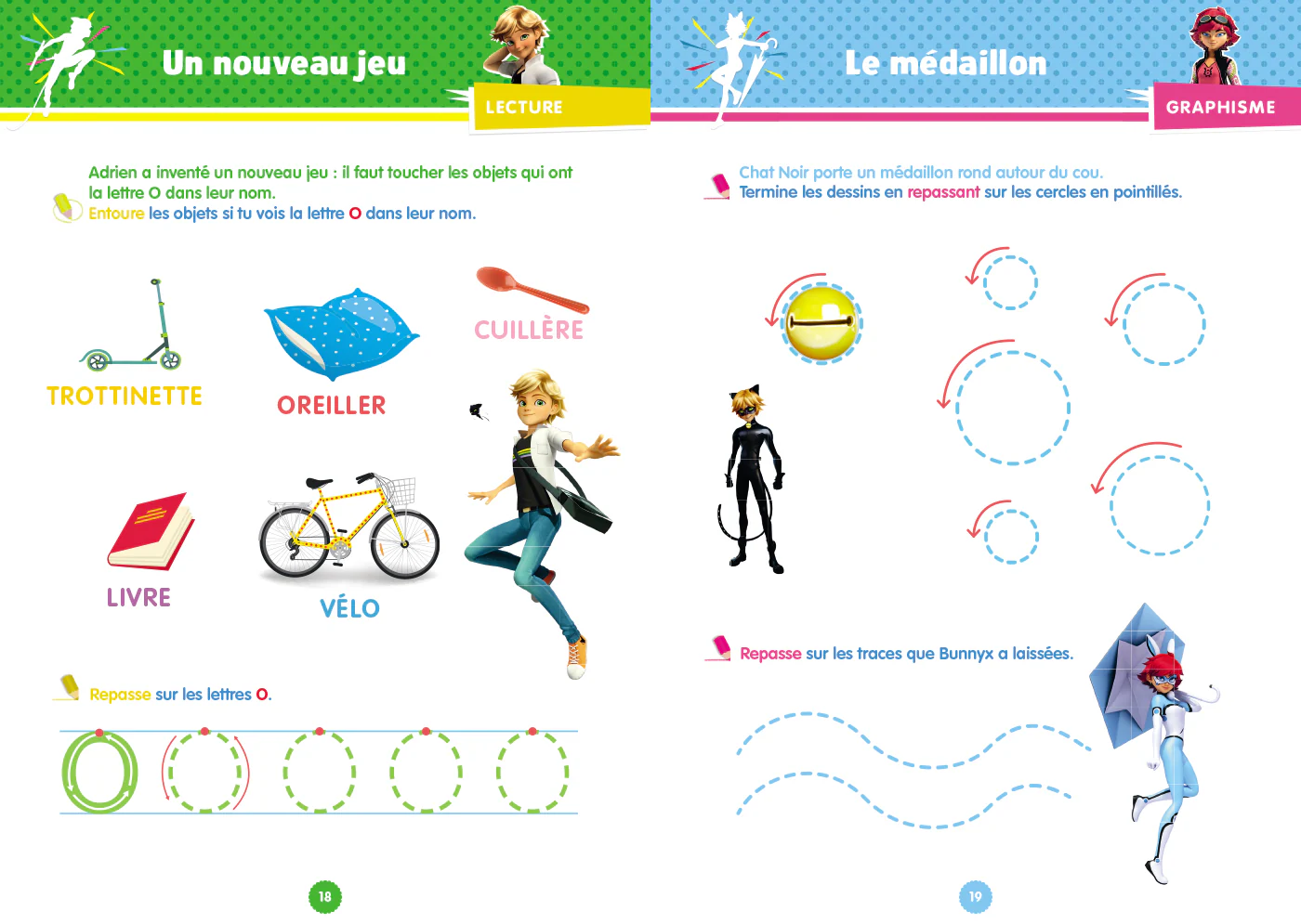 Miraculous - De la Petite Section à la Moyenne Section - Cahier de vacances 2026 - Image 7