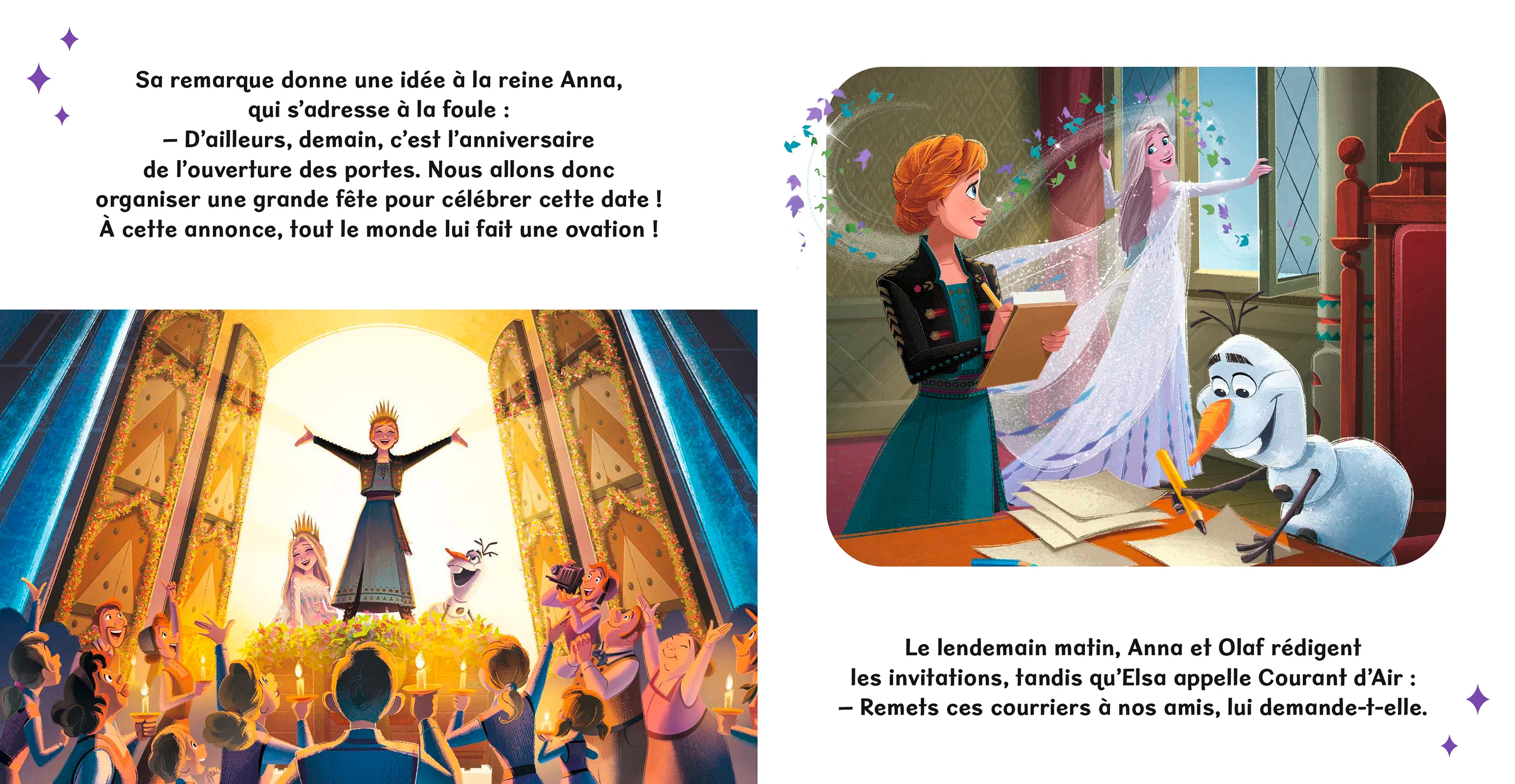 LA REINE DES NEIGES - Mon Histoire du soir - Une fête inoubliable - Disney - Image 3