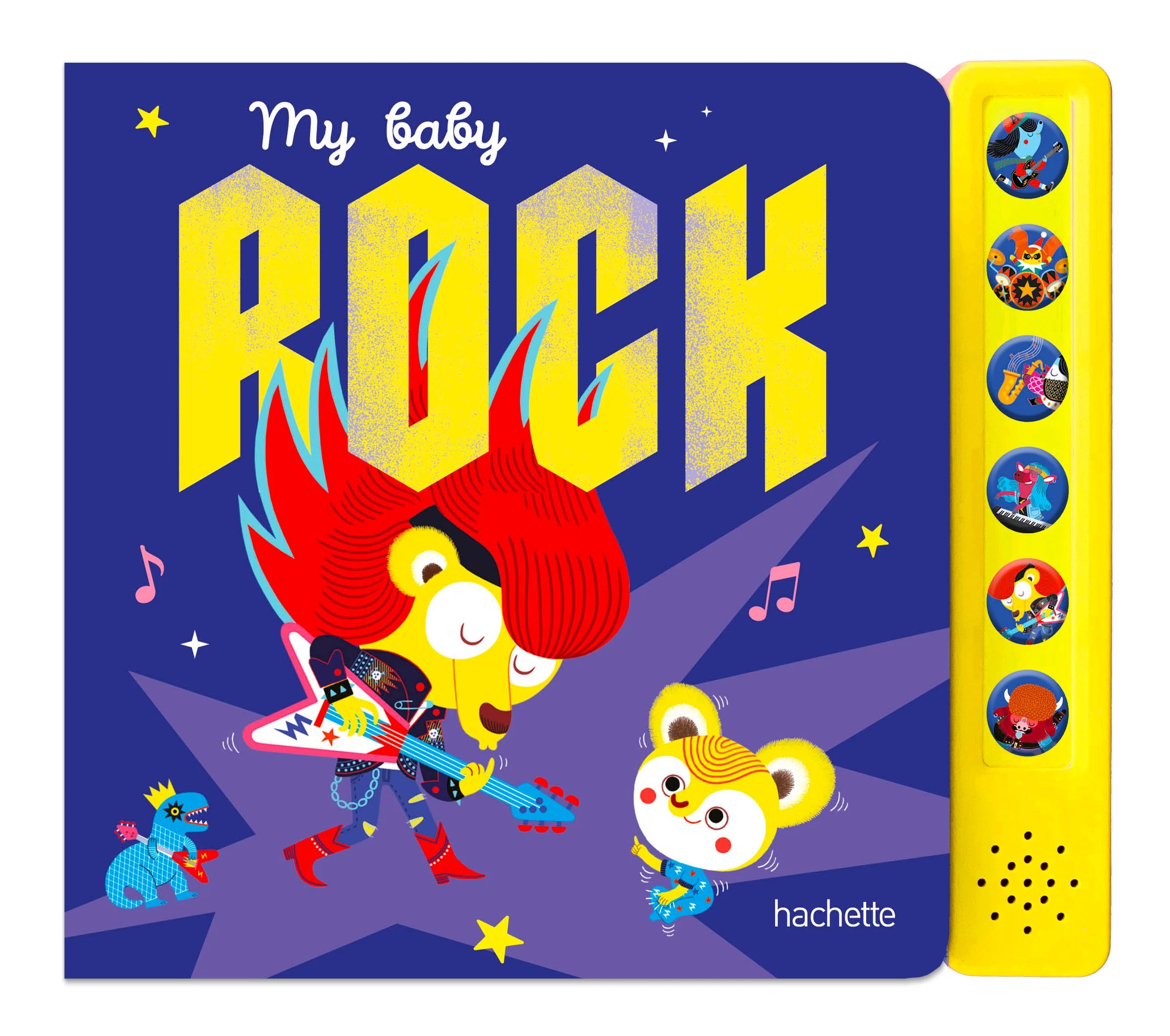My Baby Rock - livre sonore avec module sonore et 6 boutons - Image 3