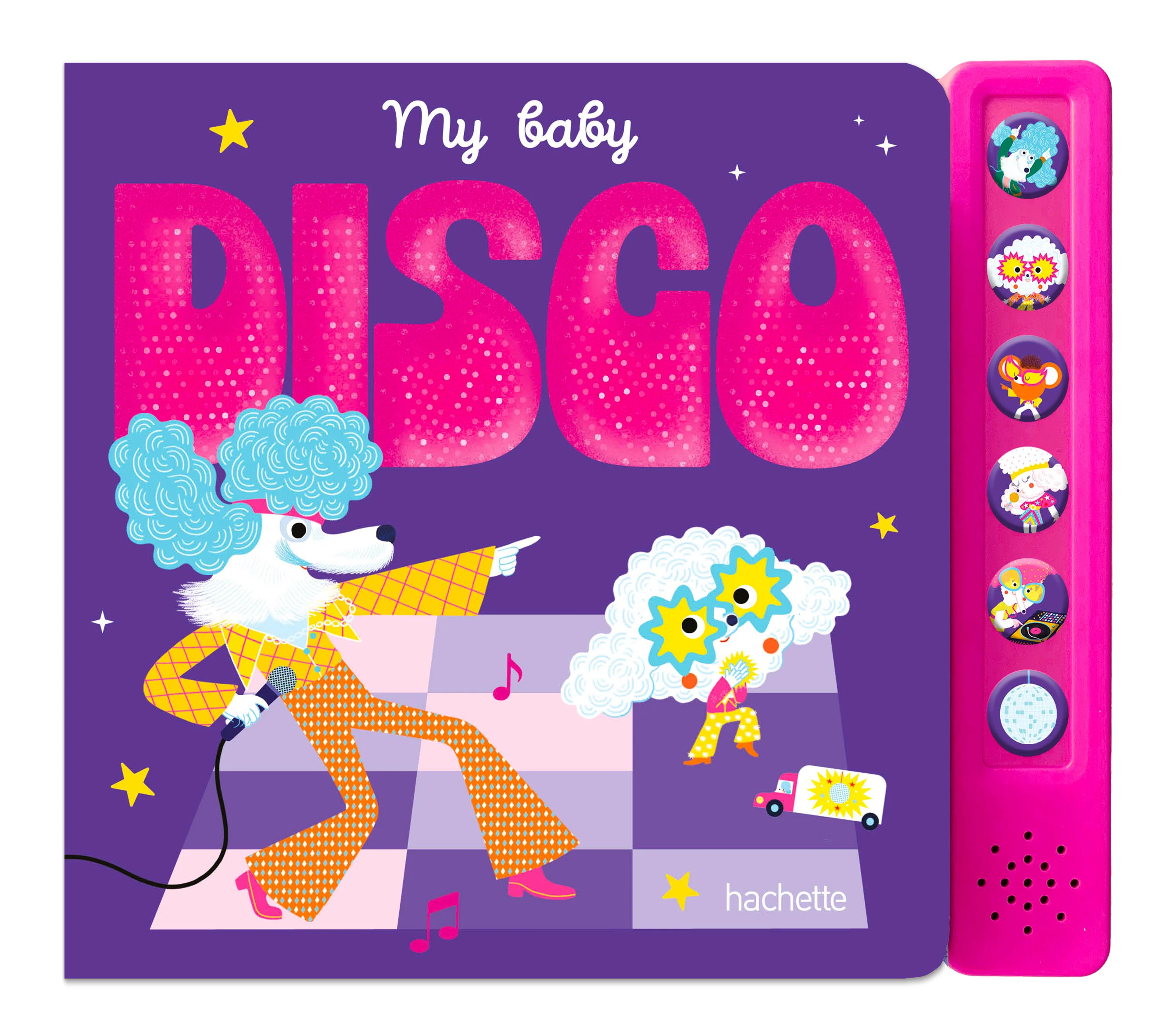 My Baby Disco - livre sonore  avec module sonore et 6 boutons - Image 21