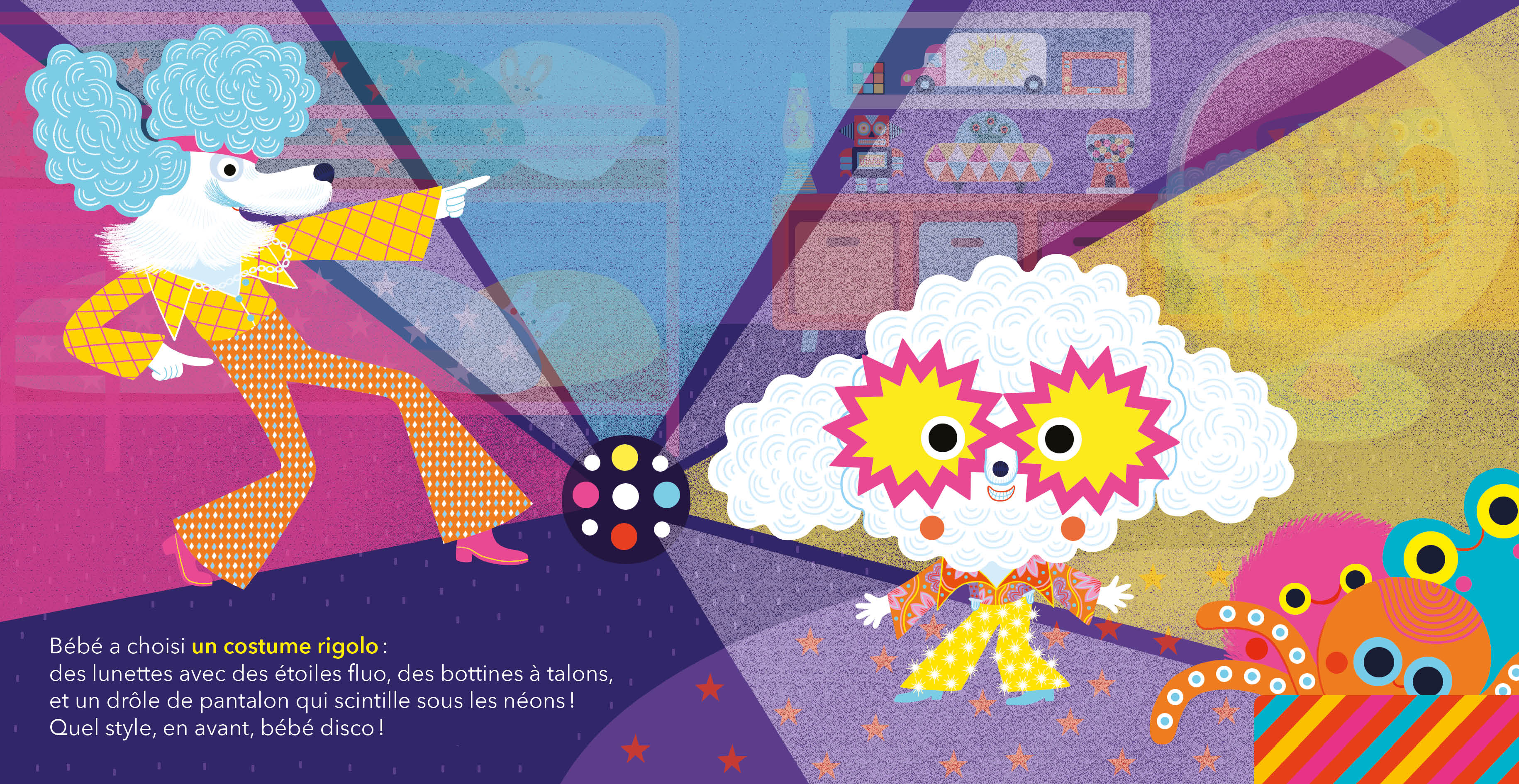 My Baby Disco - livre sonore  avec module sonore et 6 boutons - Image 5