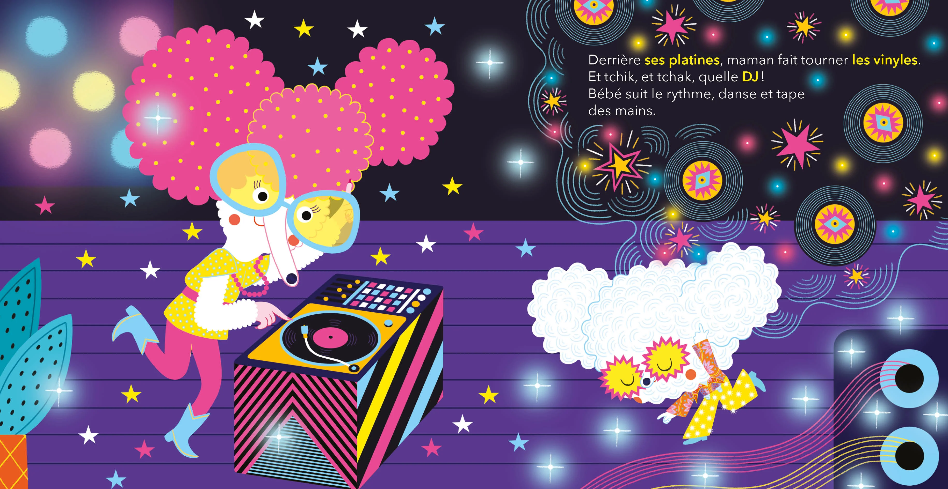 My Baby Disco - livre sonore  avec module sonore et 6 boutons - Image 8