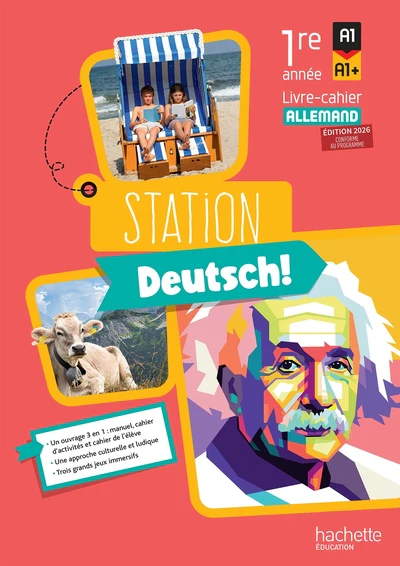 Station Deutsch! 1re année - Livre-cahier élève - Ed. 2026 - Image 2