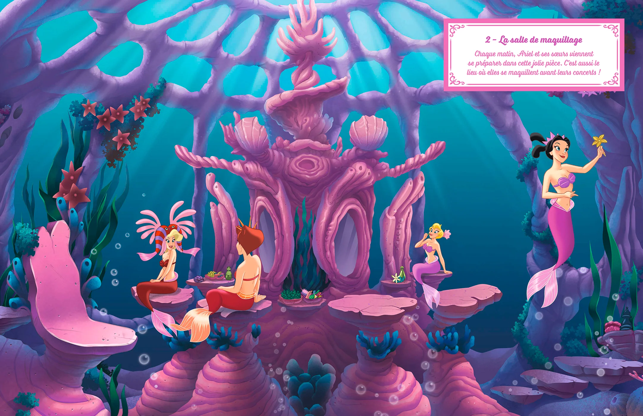 DISNEY PRINCESSES - Dans les châteaux de Princesses - Livre silhouetté avec stickers - Image 3