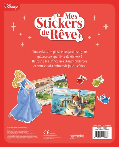 DISNEY PRINCESSES - Mes Stickers de rêve - Jardins fleuris - Image 9