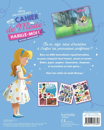 DISNEY PRINCESSES - Habille-moi - Mon cahier de mode - Petites Princesses - Image 2