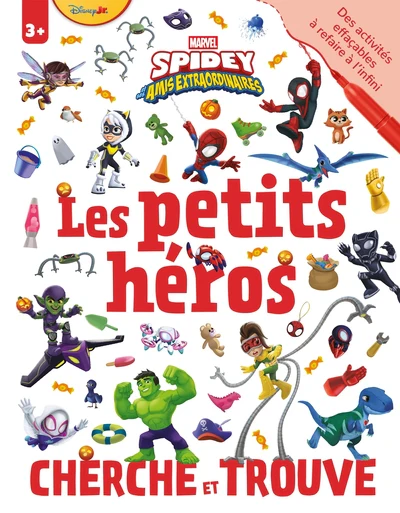SPIDEY ET SES AMIS EXTRAORDINAIRES - Cherche et Trouve - Cahier de jeux effaçable - MARVEL - Image 5