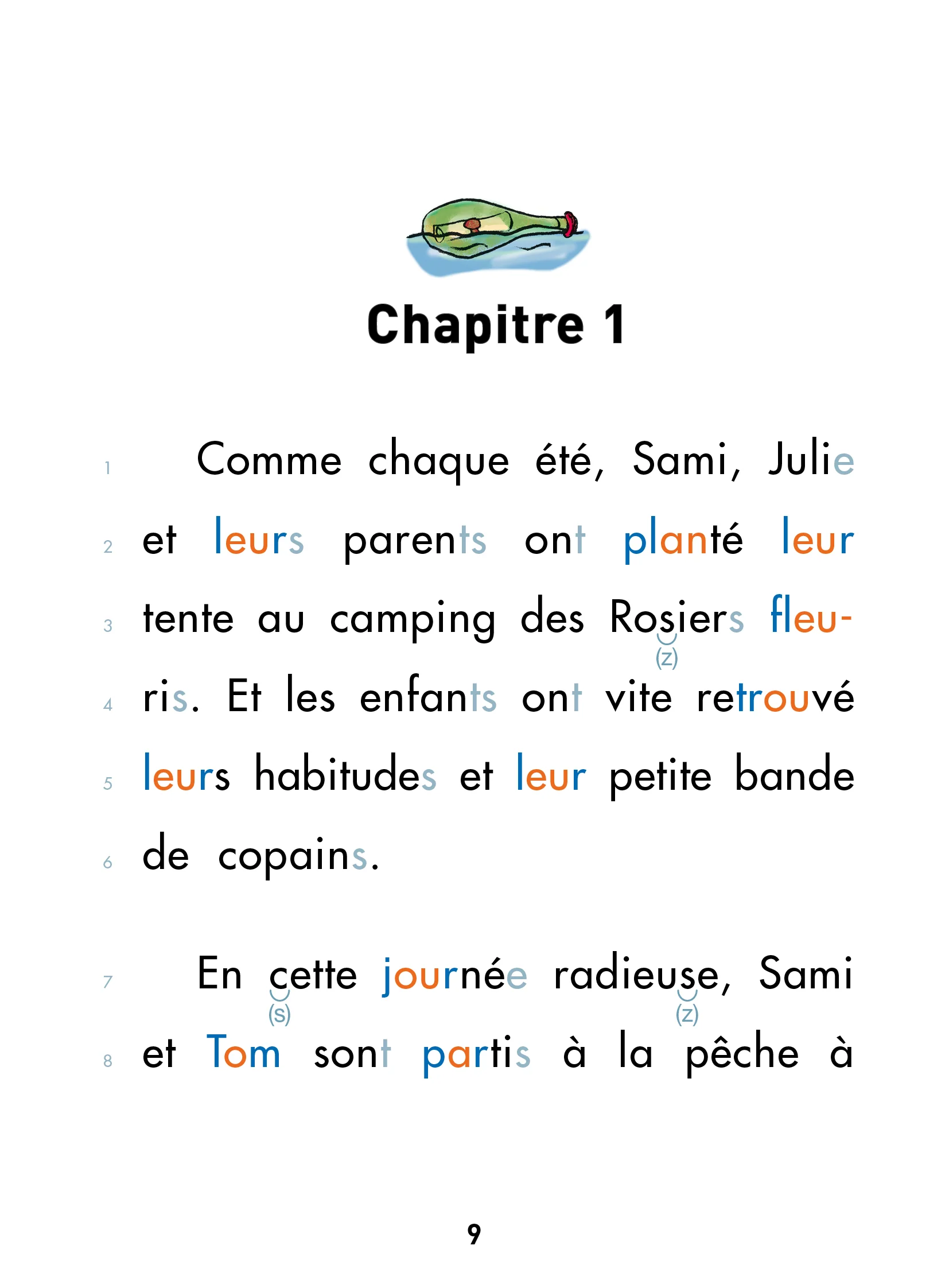 Sami et Julie - Spécial DYS Histoire longue - Une bouteille à la mer - Image 9