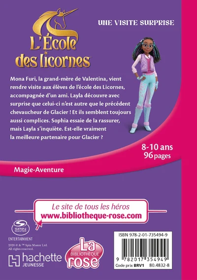 L'école des Licornes (La série TV), Tome 13 - Une visite surprise - Image 2