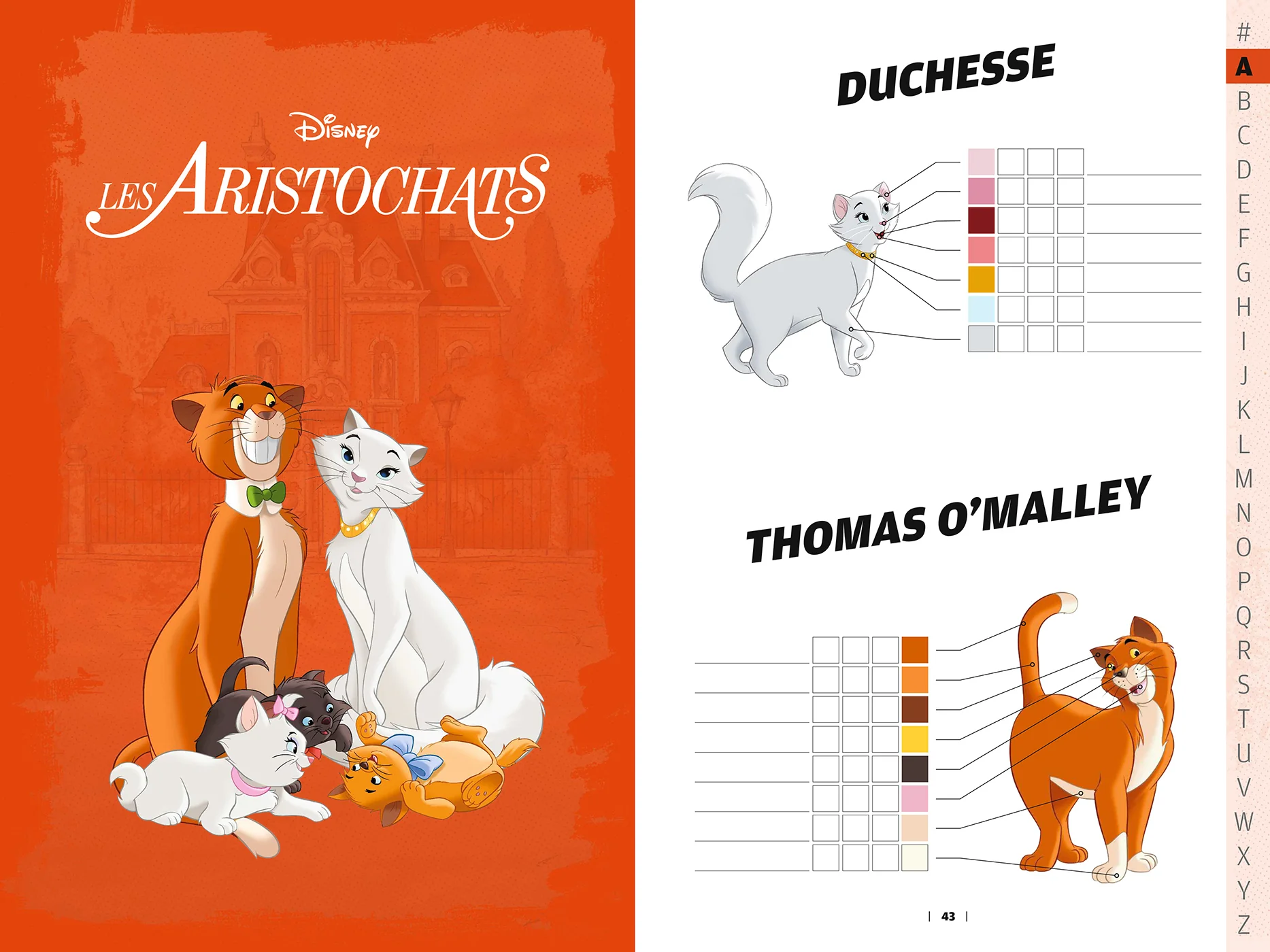Coloriages mystères - Livre compagnon - Nuancier des personnages Disney - Image 38