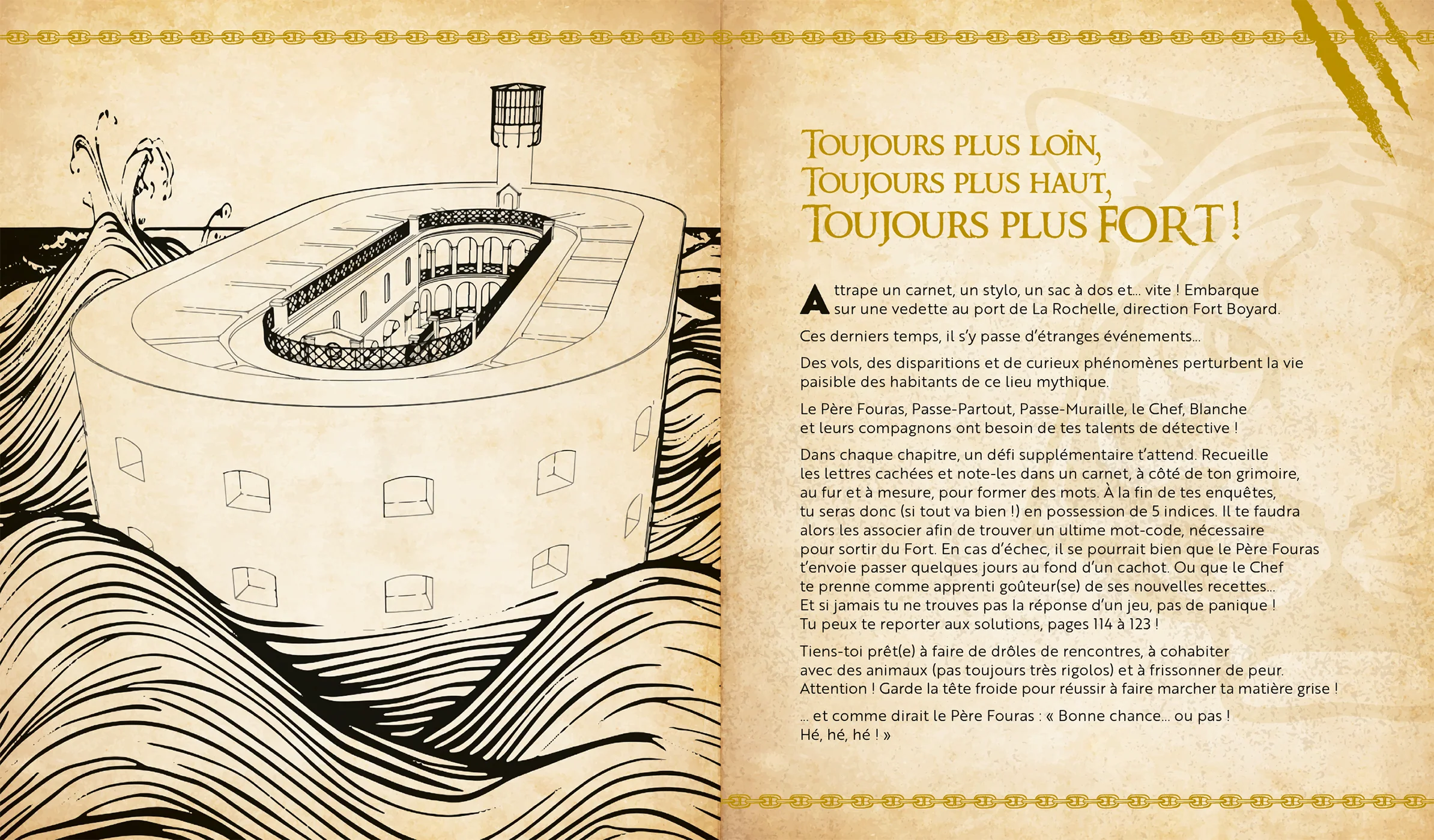 Enquêtes mystères à Fort Boyard - avec filtre rouge - Image 4
