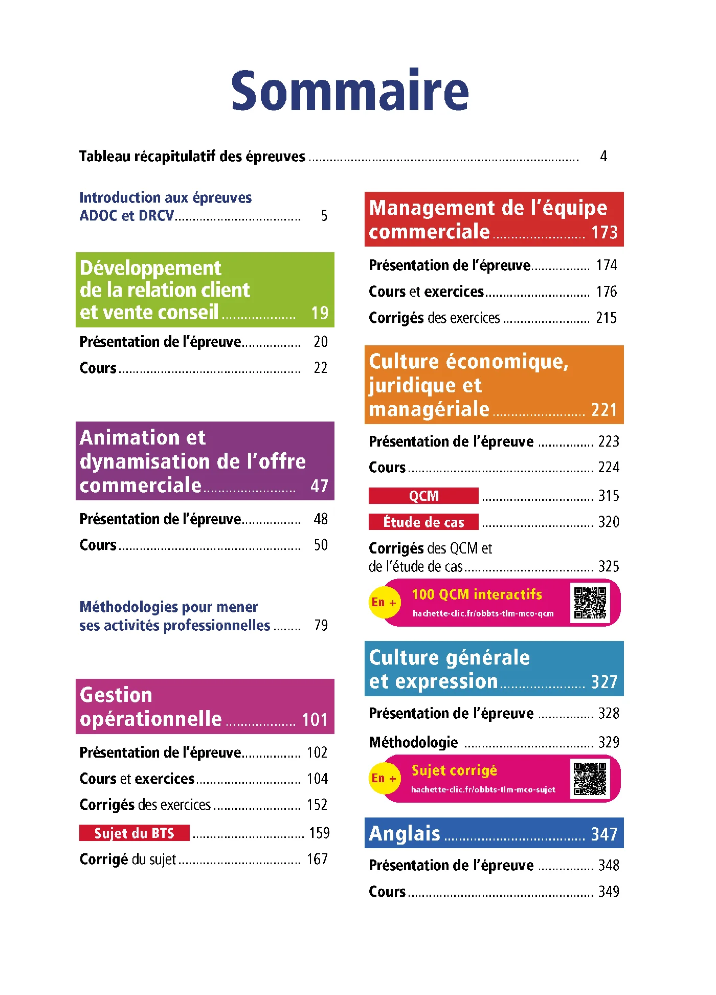 Objectif BTS MCO (1re et 2e années) - Toutes les matières, examens 2027-2028 - Image 14