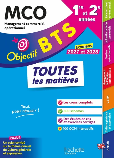 Objectif BTS MCO (1re et 2e années) - Toutes les matières, examens 2027-2028 - Image 23