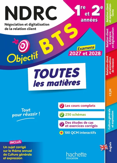 Objectif BTS NDRC (1re et 2e années) - Toutes les matières, examens 2027-2028 - Image 17