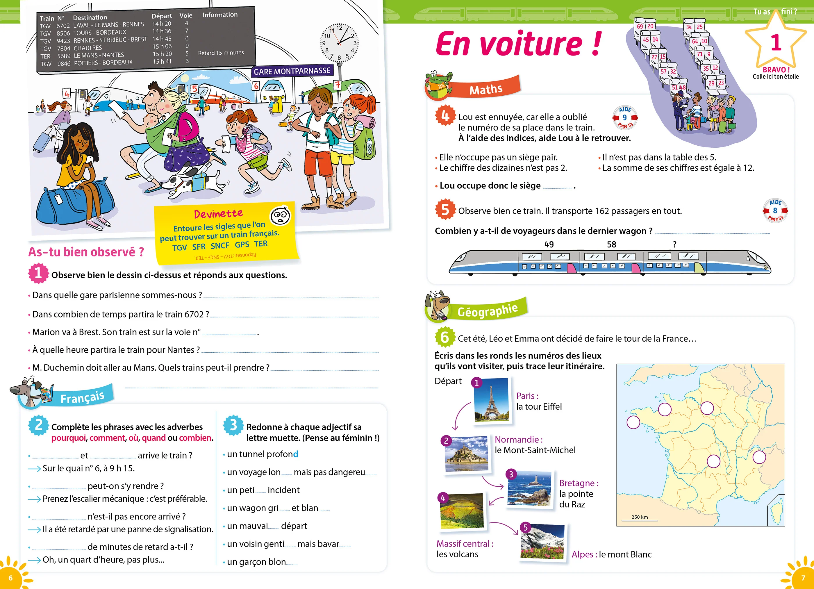 Passeport - Du CE2 au CM1 8/9 ans Cahier de vacances 2026 - Image 13