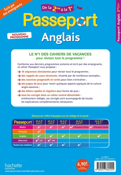 Passeport anglais - De la 2nde à la 1re - Cahier de vacances 2026 - Image 12
