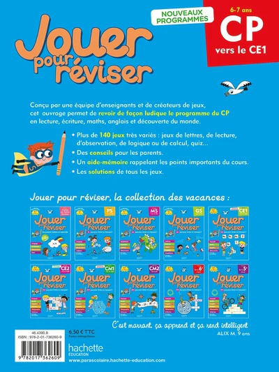 Jouer pour réviser - Du CP au CE1 - Cahier de vacances 2026 - Image 2