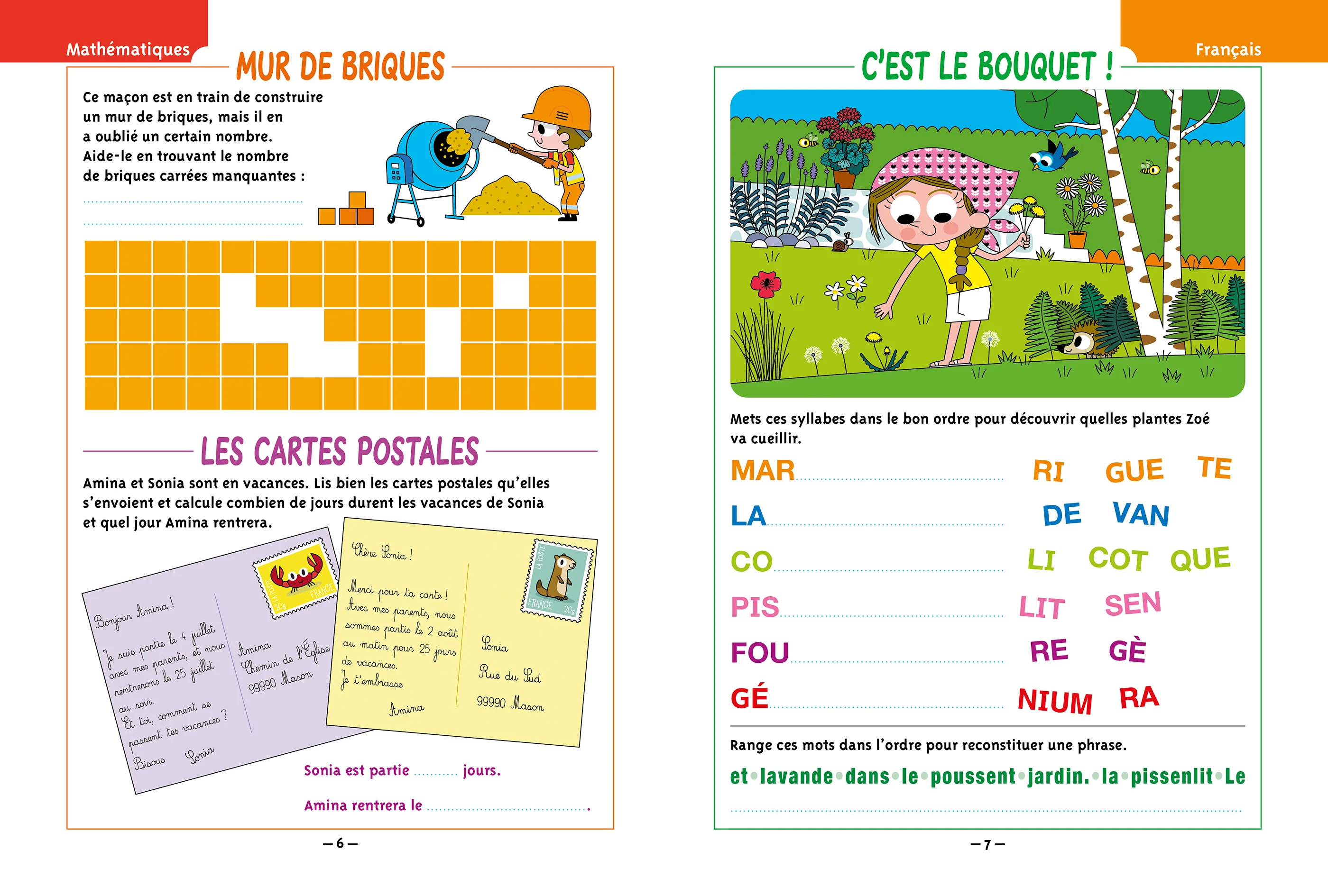 Jouer pour réviser - Du CE1 au CE2 - Cahier de vacances 2026 - Image 9