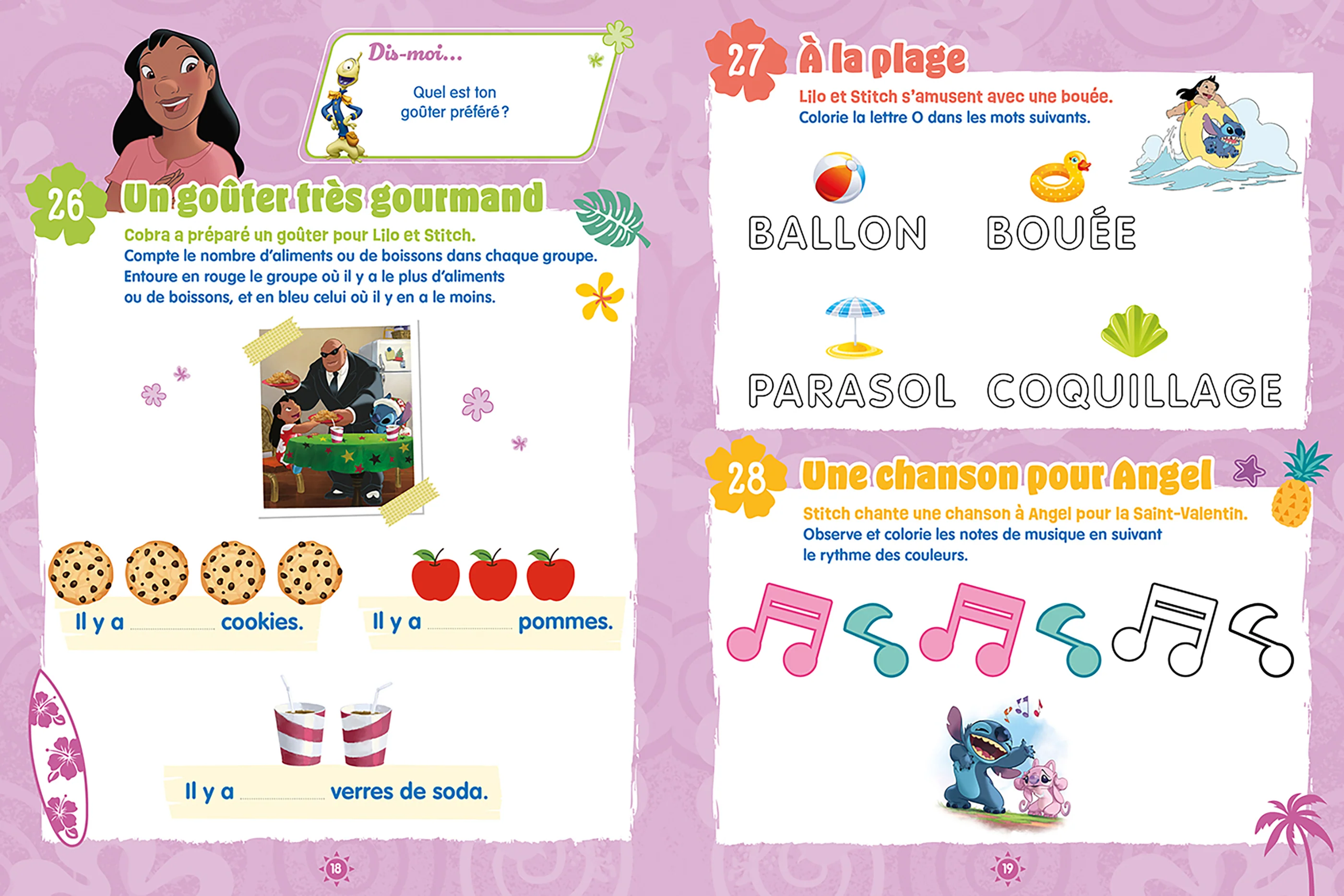 Disney - Stitch - Mes jeux de vacances 2026 - De la Petite Section Ă la Moyenne Section - Image 8