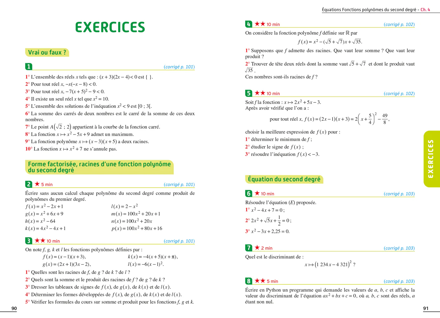 Exos résolus - spécialité Maths 1re - Image 9