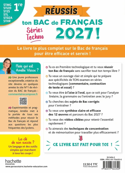 Réussis ton Bac de français 2027 avec Amélie Vioux  - 1res STMG - STI2D - ST2S - STL - STD2A - STHR - Image 13