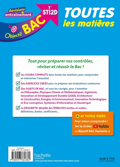 Objectif BAC - Terminale STI2D Toutes les matières - Image 7