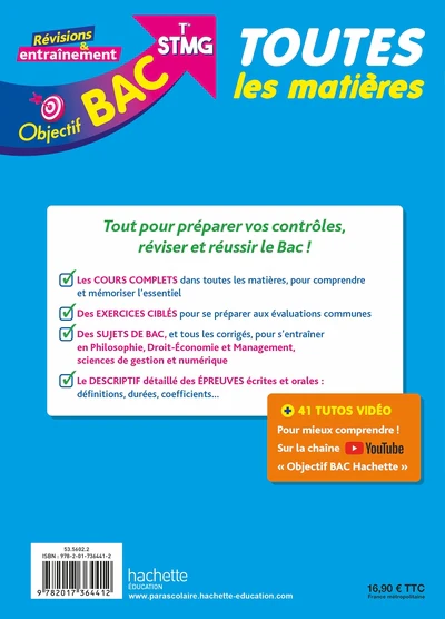 Objectif BAC 2027 - Terminale STMG Toutes les matières - Image 8