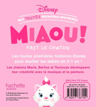 DISNEY BABY - Mes Toutes Premières histoires - Miaou fait le chaton ! - Image 10