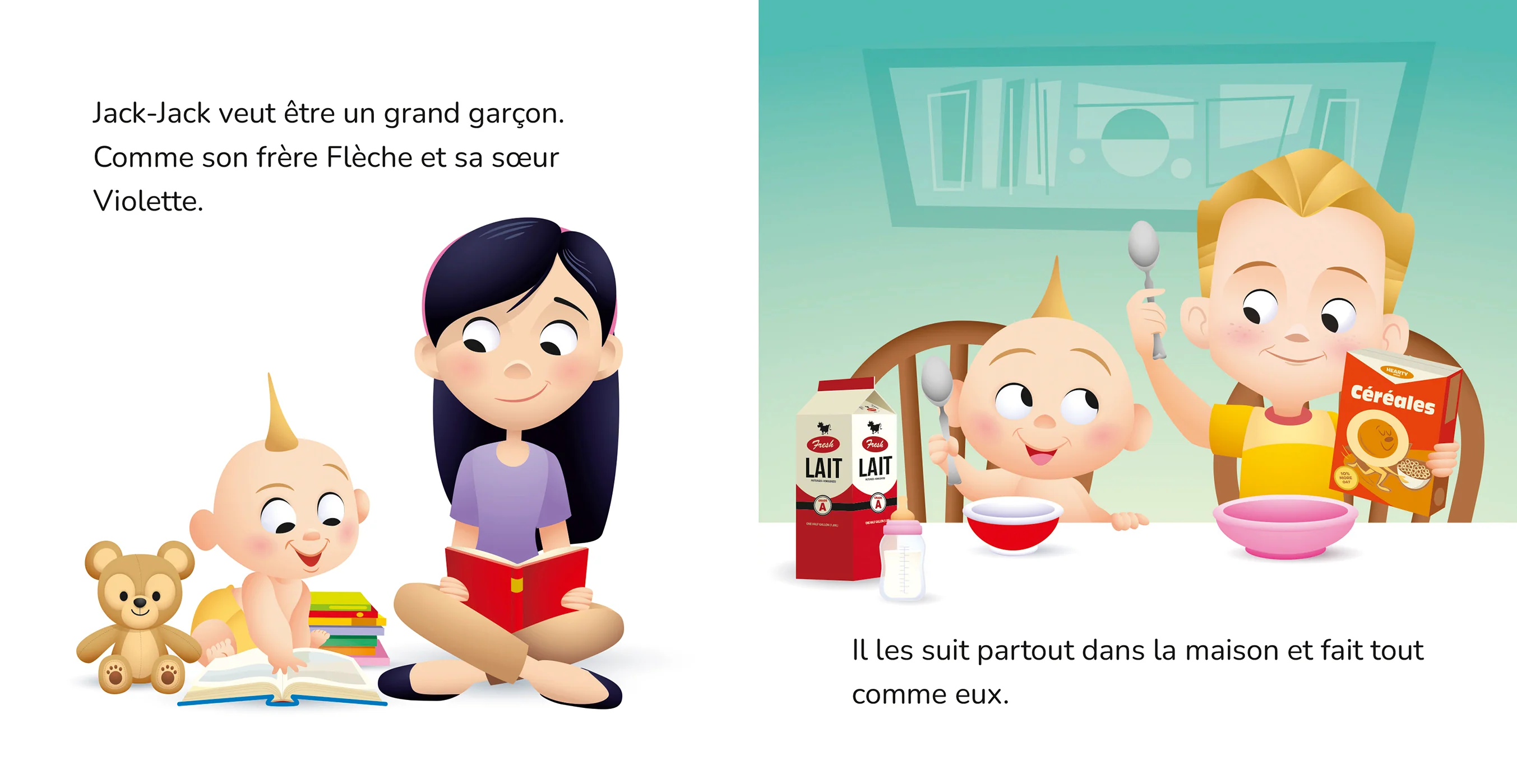 DISNEY - Mes Premières histoires - Jack-Jack va sur le pot - Image 3