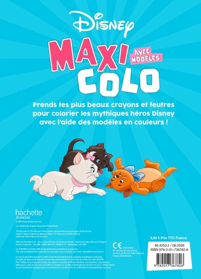 DISNEY - Maxi Colo avec modèles - Les vieux Classiques - Image 2