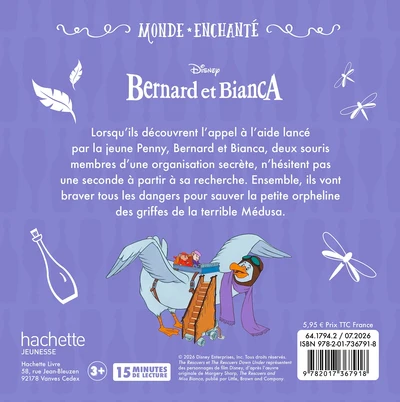 BERNARD ET BIANCA - Monde Enchanté - L'histoire du film - Disney - Image 2