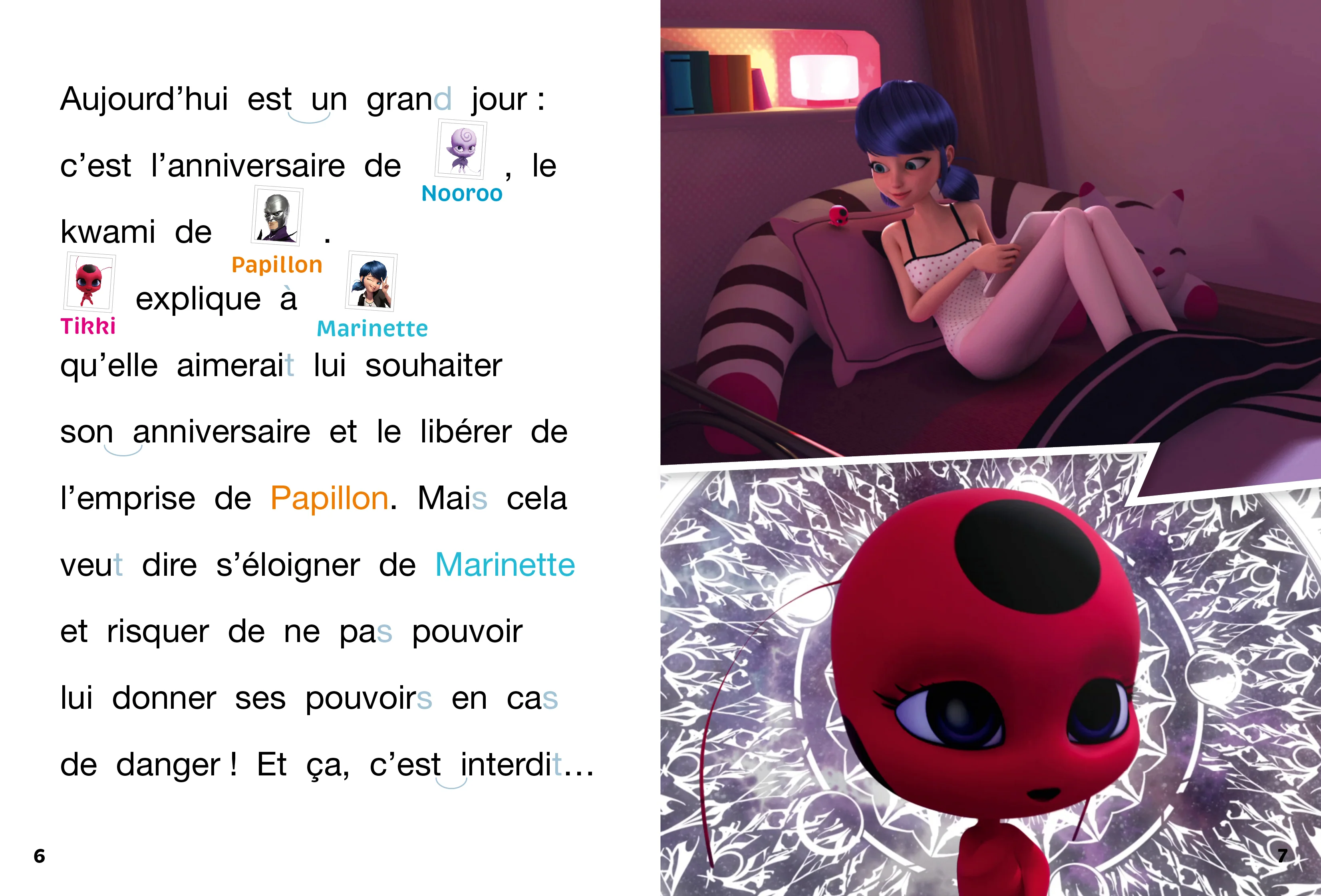 Miraculous Première lecture CP niveau 3 - Cauchemar pour les Kwamis - Image 3