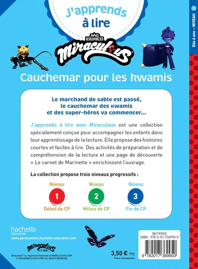 Miraculous Première lecture CP niveau 3 - Cauchemar pour les Kwamis - Image 5