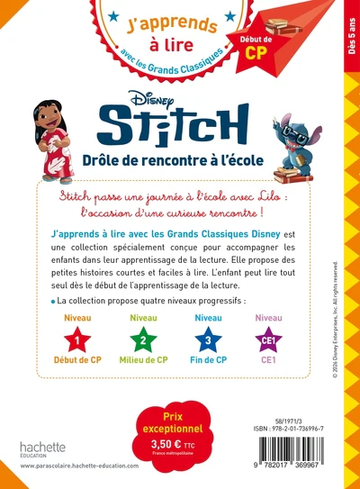 Disney - Stitch - Drôle de rencontre à l'école, CP niveau 1 - Image 8