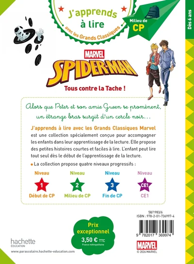 Disney Marvel - Spiderman - Tous contre la Tache ! CP niveau 2 - Image 8