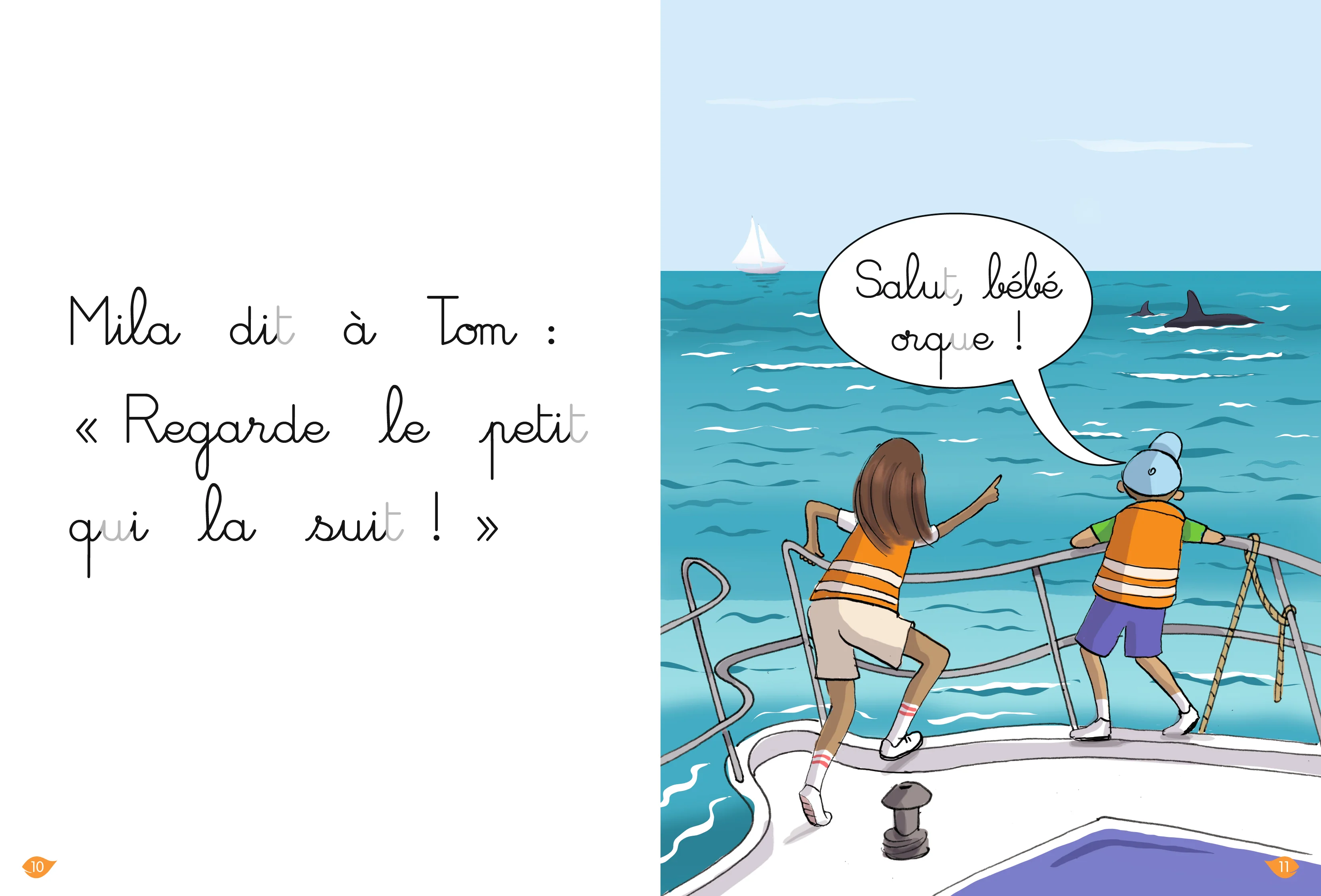 Salut, petite Orque ! niveau 1 - J'apprends à lire Montessori - Image 3