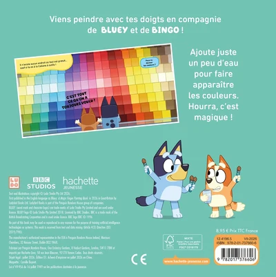Bluey -  Peinture magique avec les doigts - Image 2
