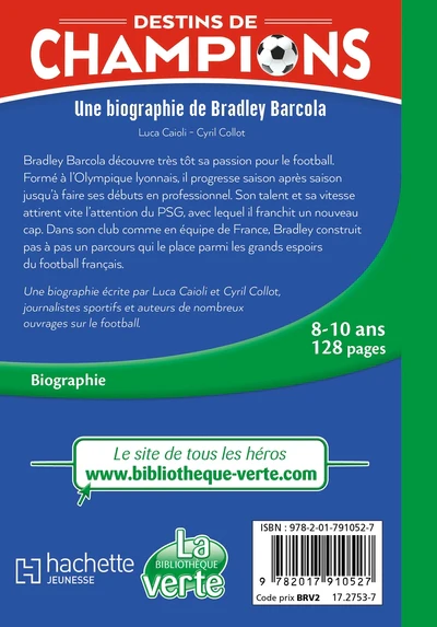 Destins de champions, Tome 30 - Une biographie de Bradley Barcola - Image 2